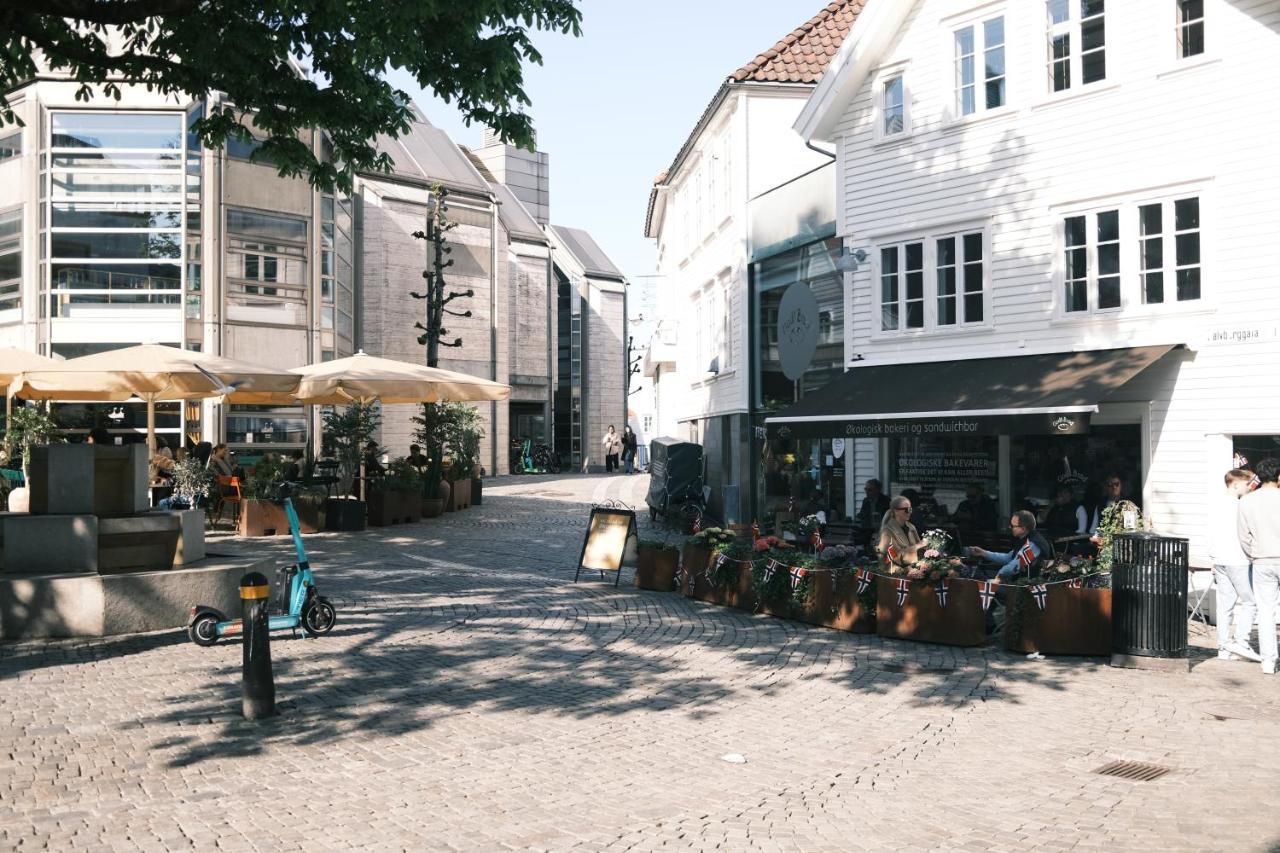 Charming Rooftop Apartment In Heart Of Stavanger Exterior foto