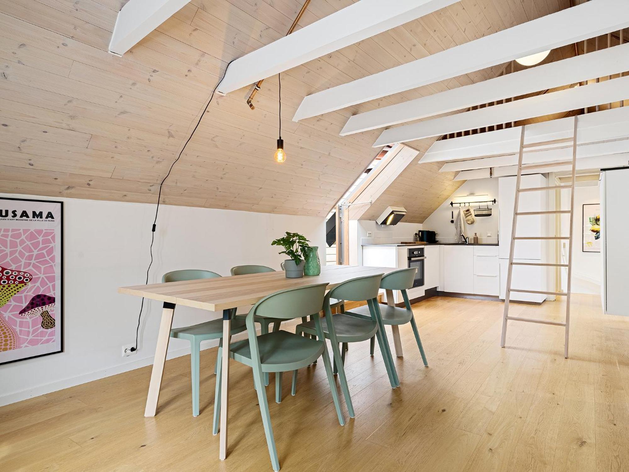 Charming Rooftop Apartment In Heart Of Stavanger Exterior foto